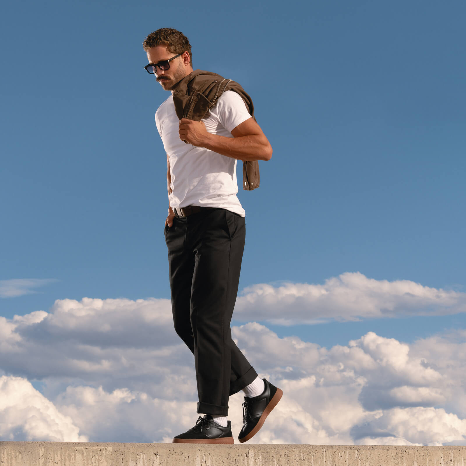 Men's Camden - Black/Gum - Image 8