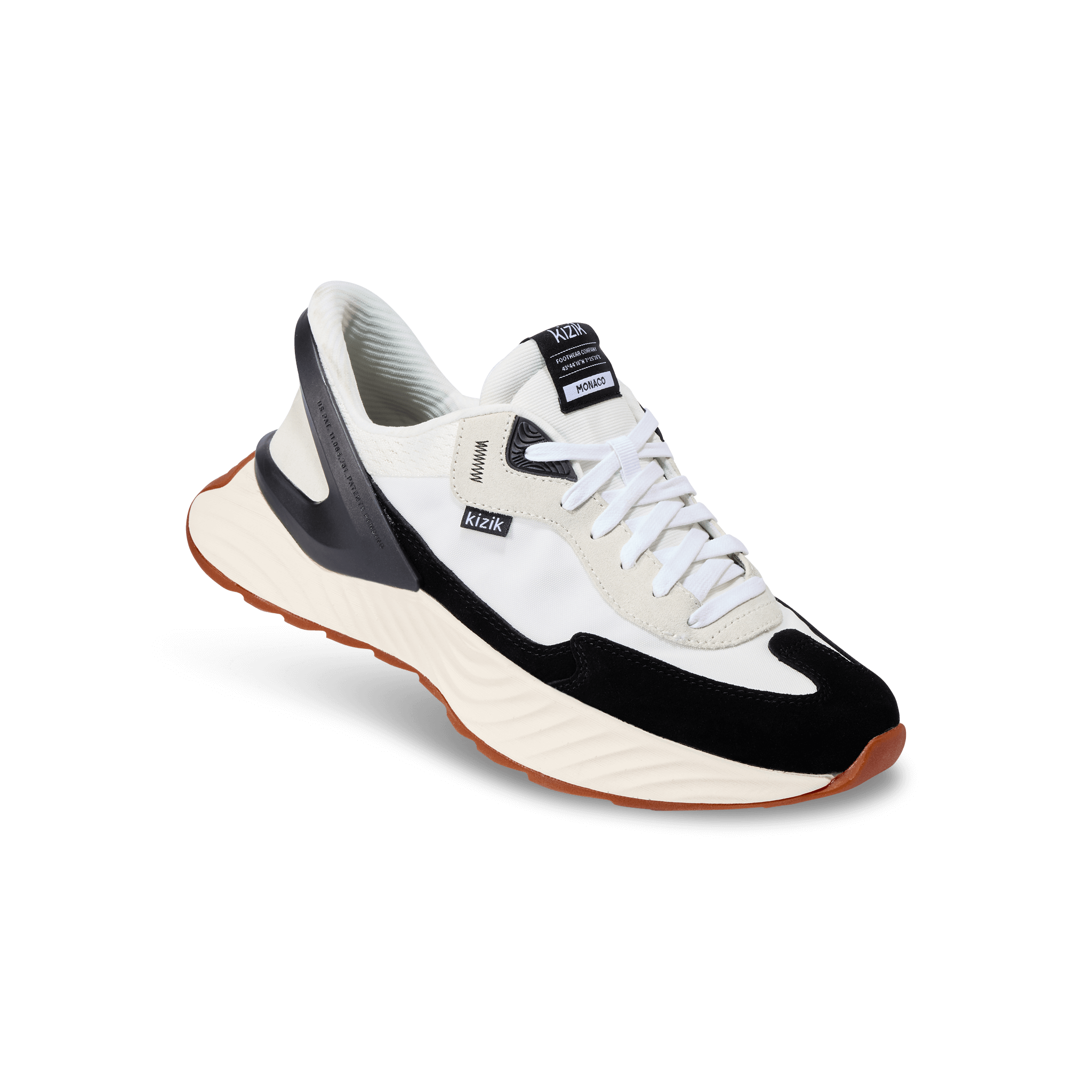 Men's Monaco - White/Black - Image 2