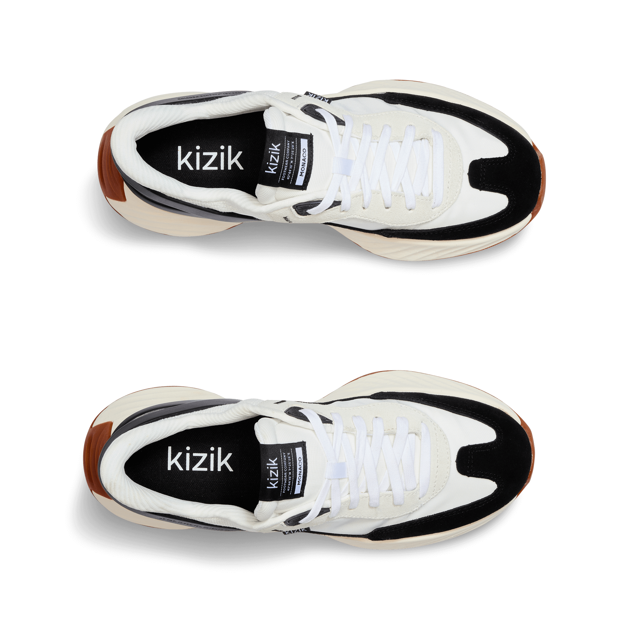 Men's Monaco - White/Black - Image 7