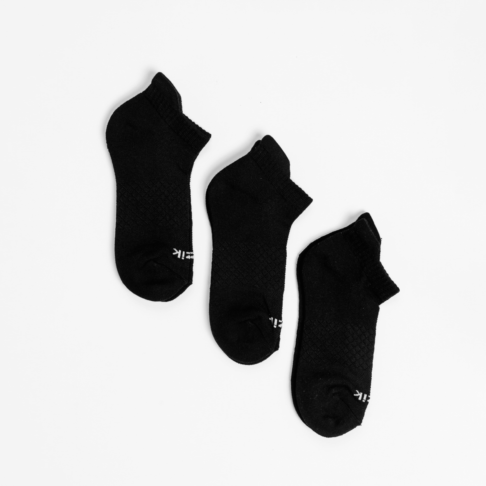 Kizik Ankle Socks - Black - 3 Pack - Image 5