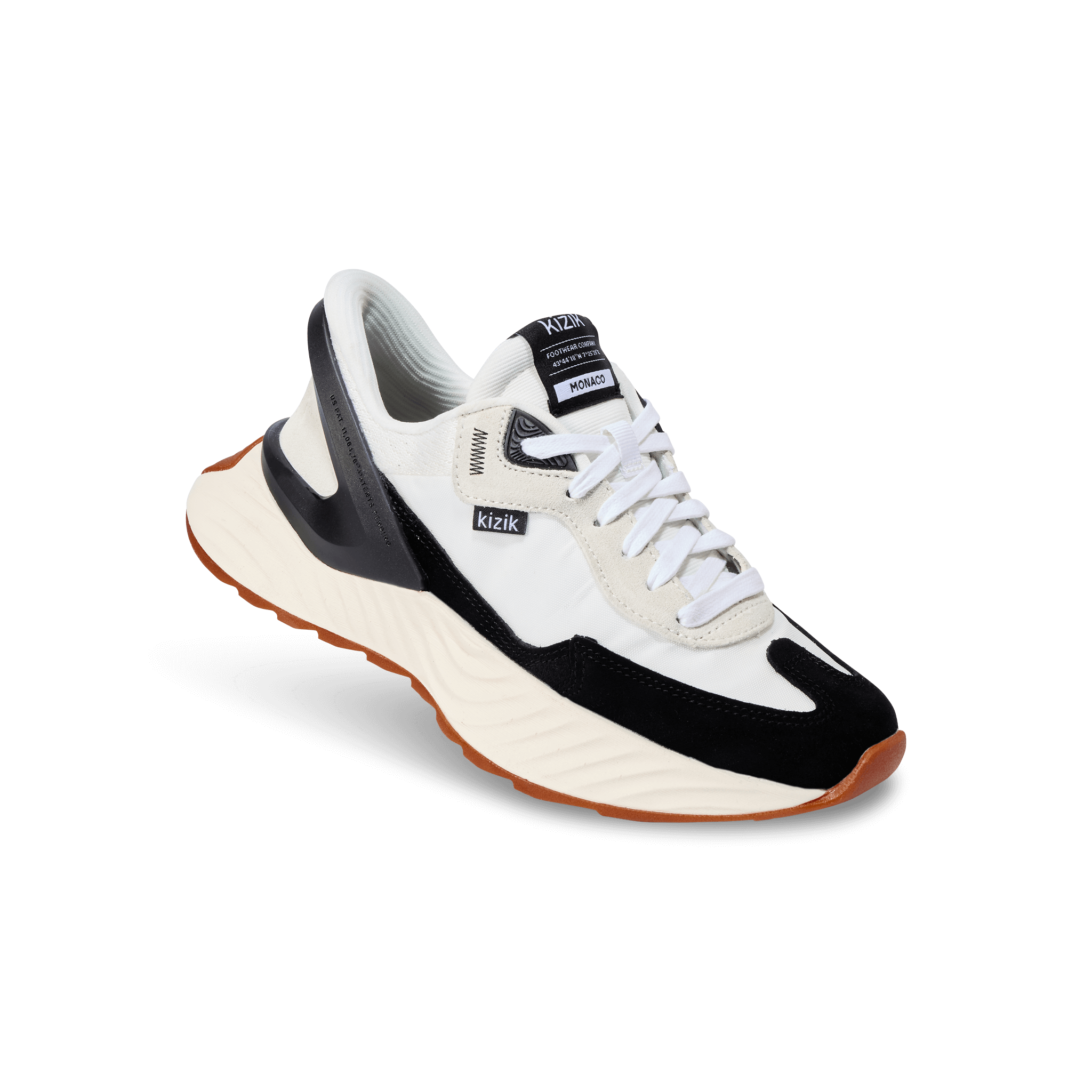 Women's Monaco - White/Black - Image 2